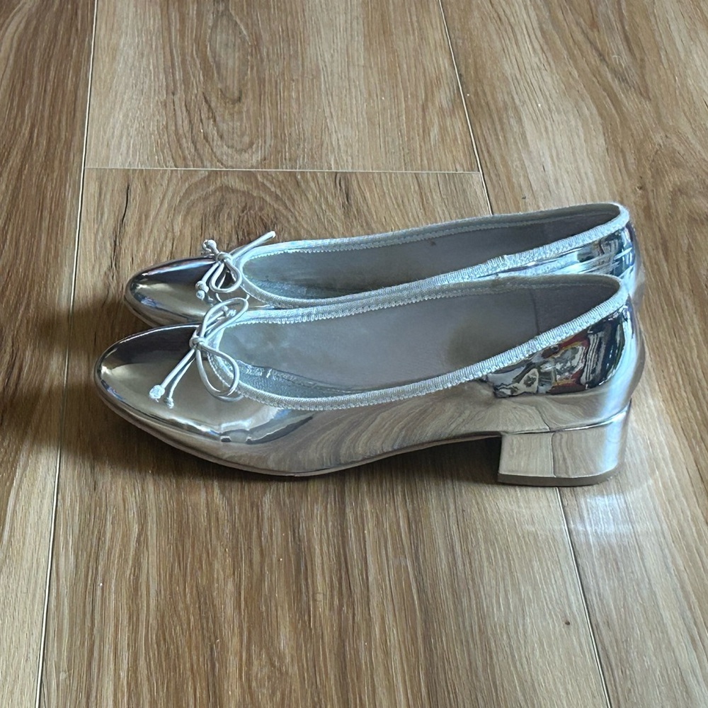 Steve Madden Cherish Block-Heel Ballet Flats